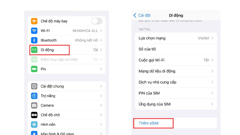 iphone xr có esim không